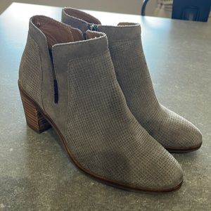 Gray Lucky brand booties. Size 7. Excellent condition.